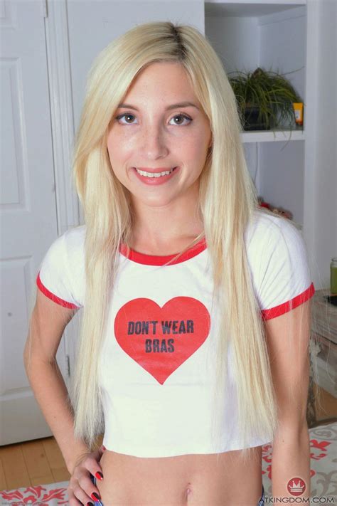 blonde teen pov